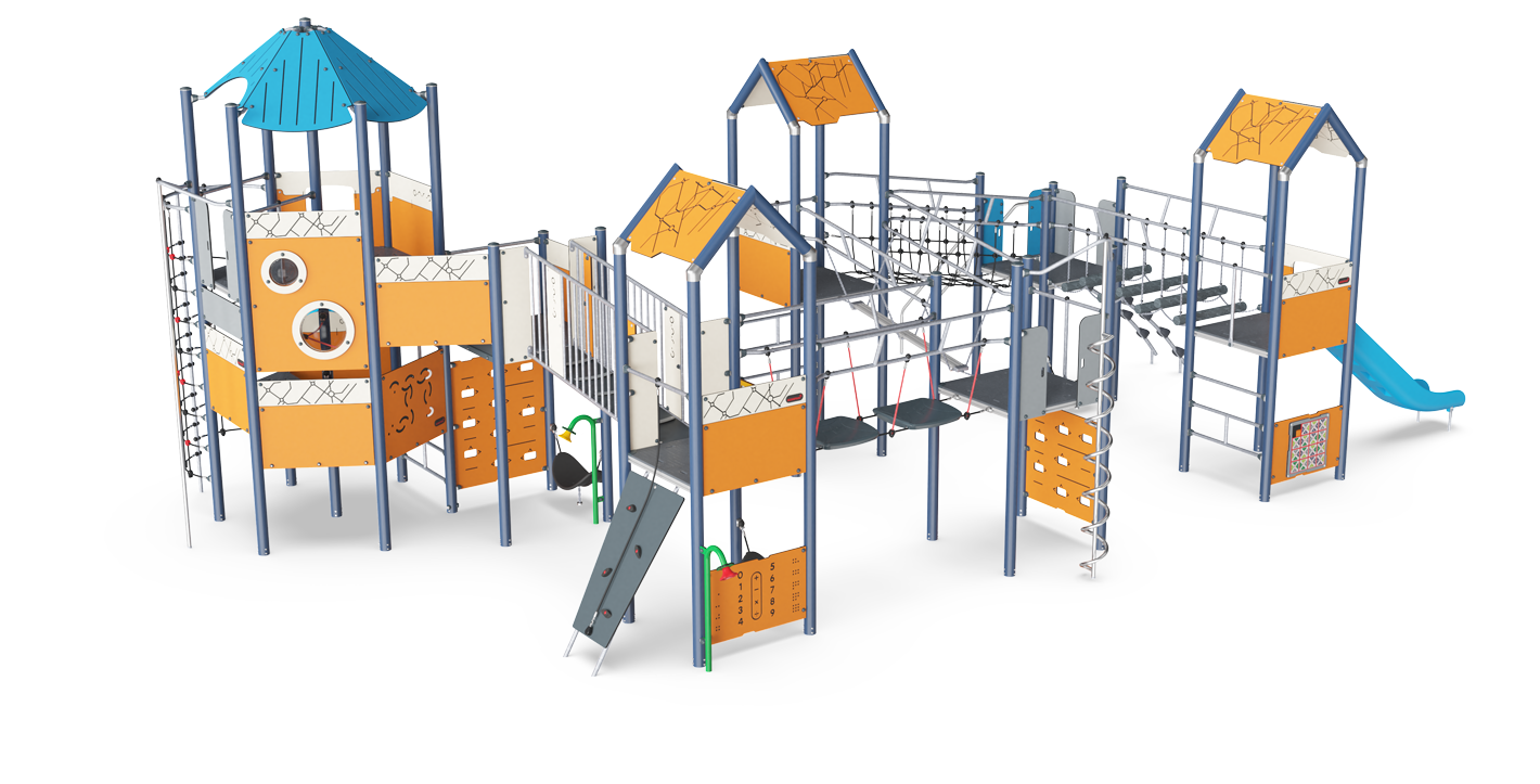 Mega Deck con seis torres PCM610121