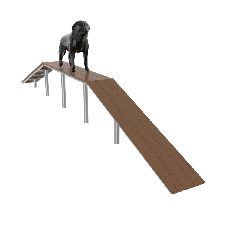 PP02-101 Rampas con puente para mascotas