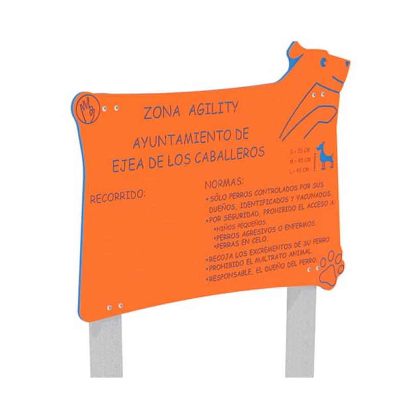 Cartel Grande Circuito Agility R9002