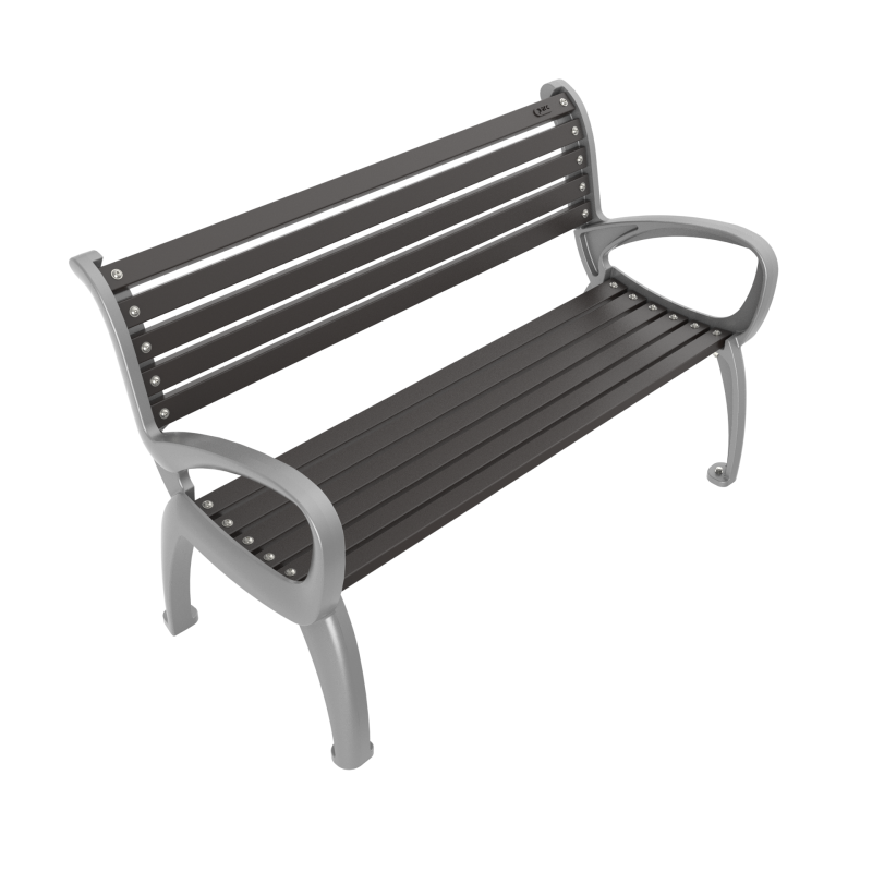 Banca Targa UB5 Metal con respaldo